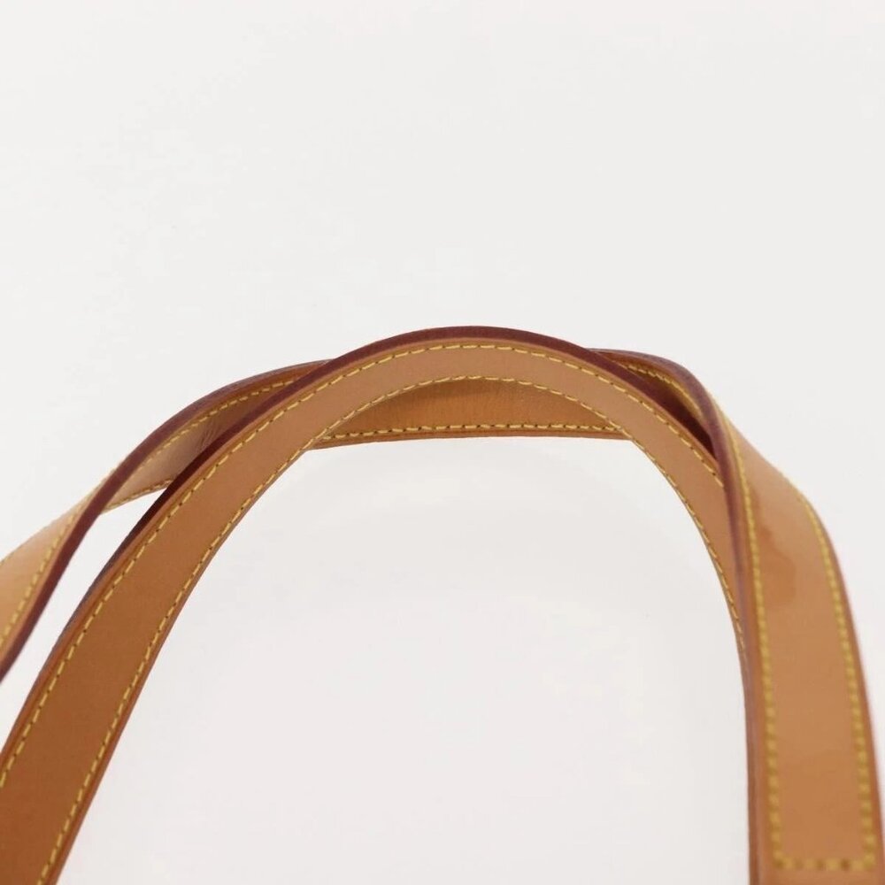 LOUIS VUITTON Monogram Vernis Houston Hand Bag Gris M91053 LV Auth BA7434 - Picture 8 of 16